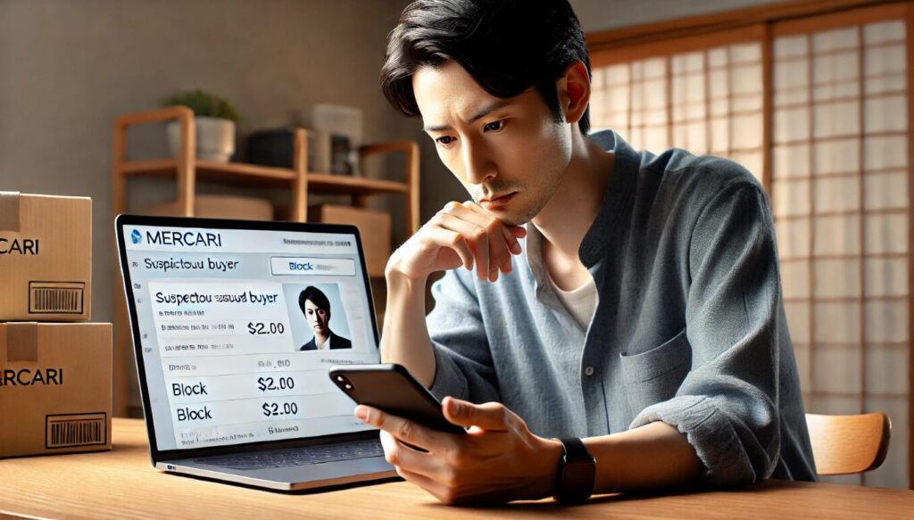 メルカリで評価0購入者が怪しいと感じた時の対策は？